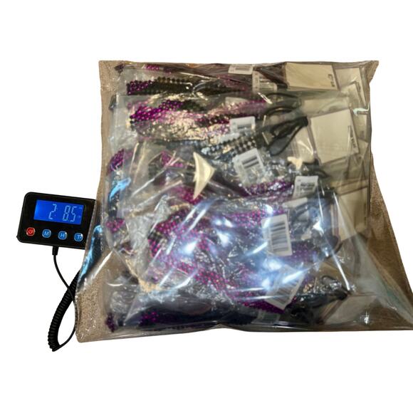Bulk Lot of 70 Pairs Fuchsia Pink Stretch Headbands – New & Prepackaged main image 8